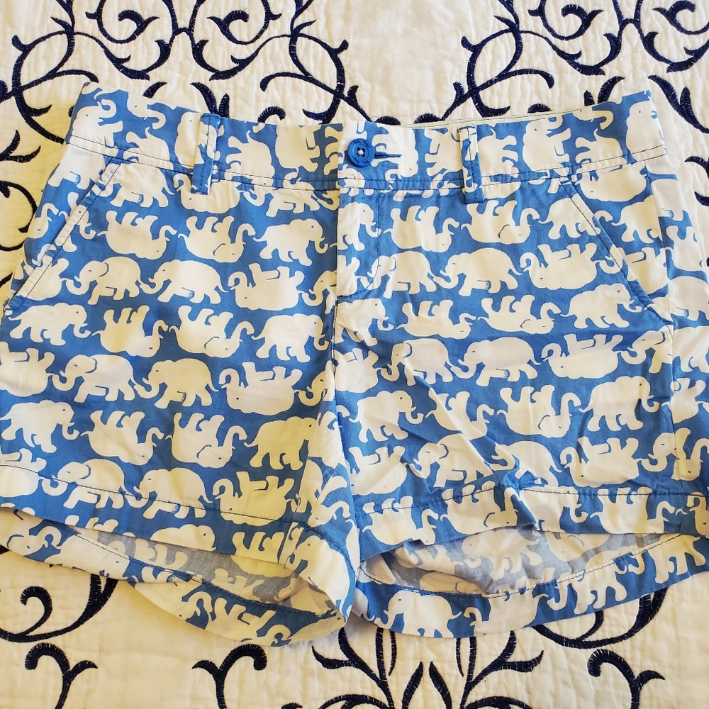 Lilly Pulitzer elephant shorts